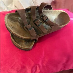 Brown Leather Sandals